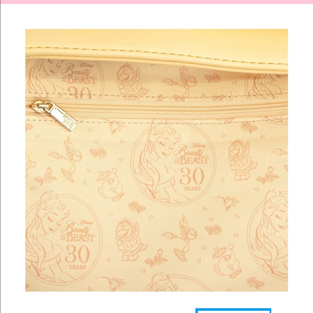 Beauty and the Beast Belle Cosplay Mini-Backpack and wallet - Picture 7 of 9